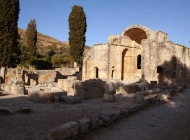 The archaeological site of Gortyn (or Gortys)